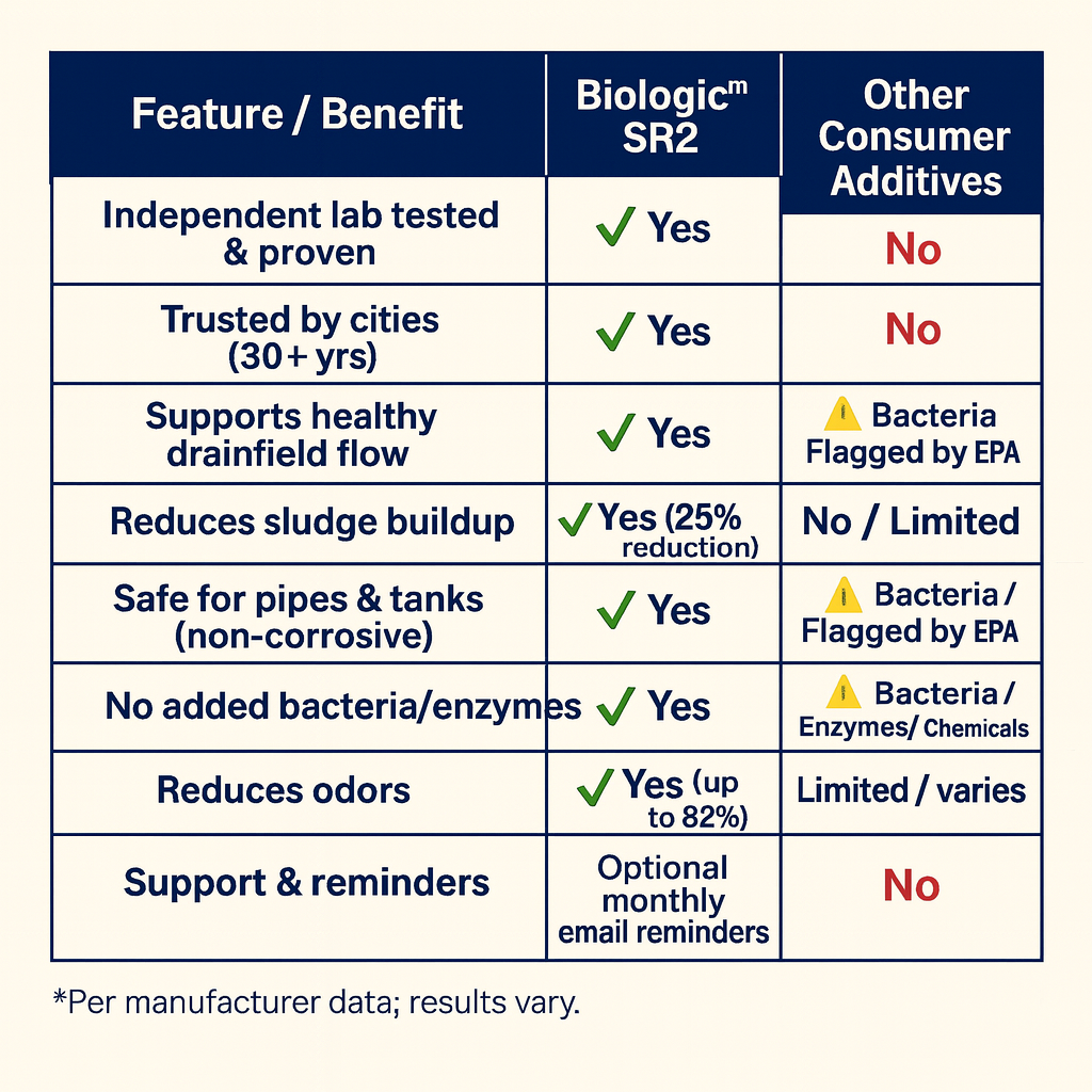 BIOLOGIC™ SR2 SEPTIC – 12 Pack