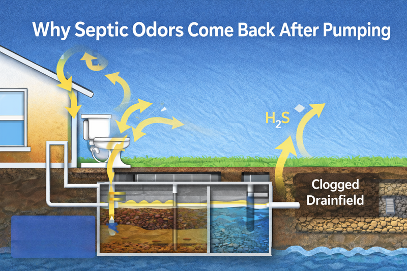 Why Your House Smells Like Sewage After Pumping