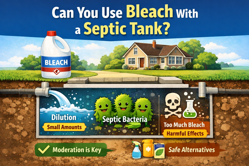 Can You Use Bleach with a Septic Tank Safely?