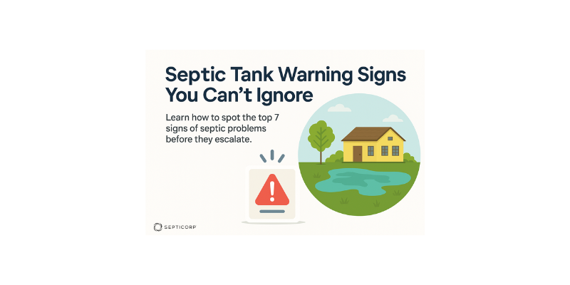 Image of Septic Tank Warning Signs You Can’t Ignore